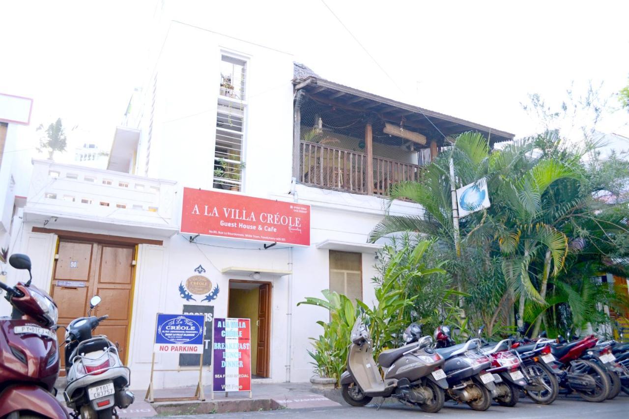 A La Villa Creole Puducherry Exterior foto